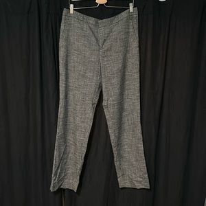 Banana Republic Ryan Pant 14L tall houndstooth